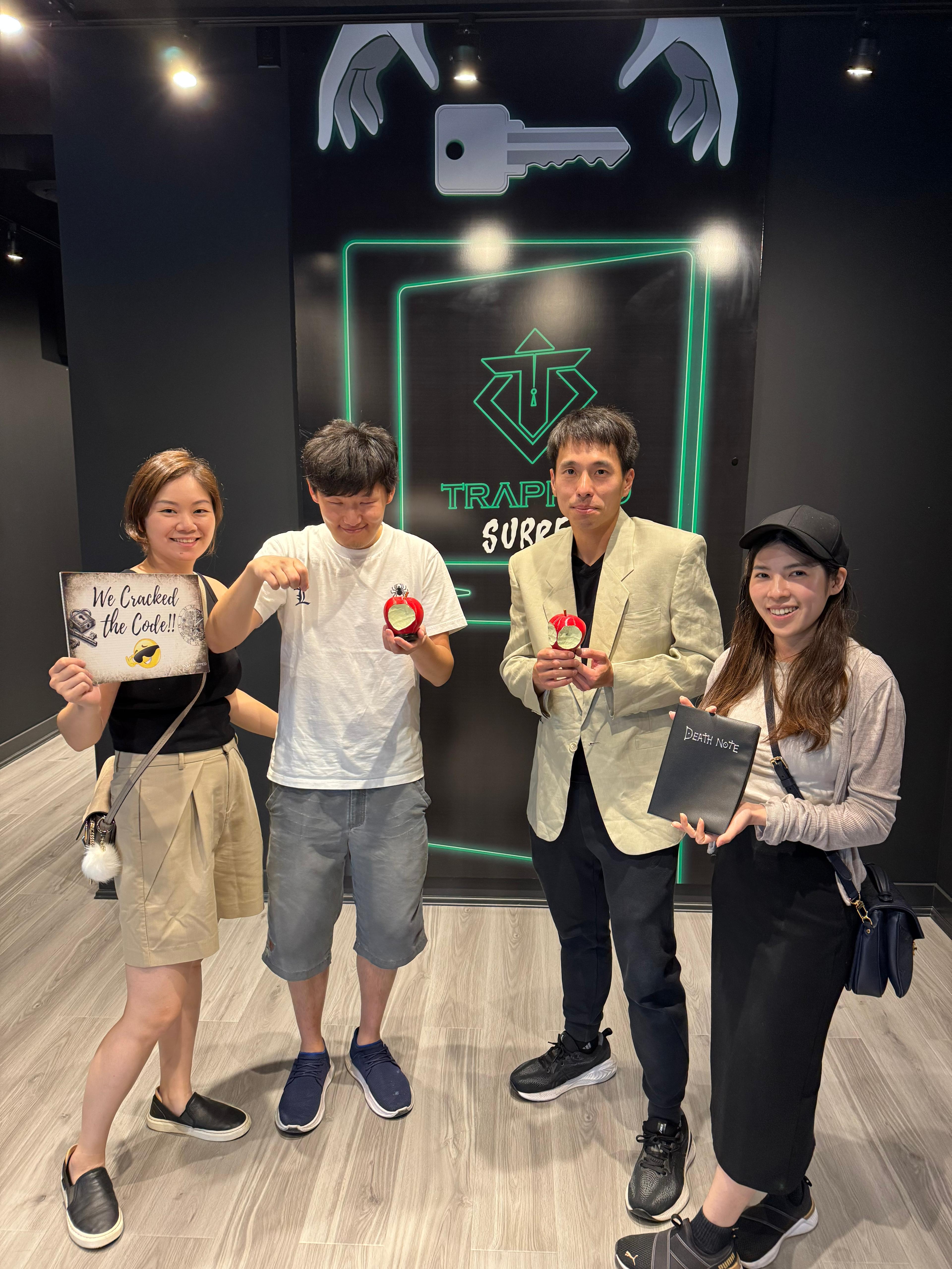 Team with completion certificates